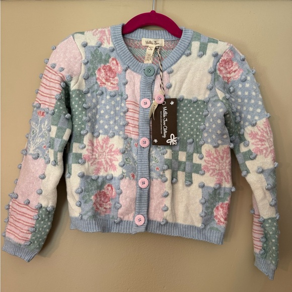 NWT!! Matilda Jane - Waltz of the Flowers Girls Sweater |Size 4| - Picture 3 of 3